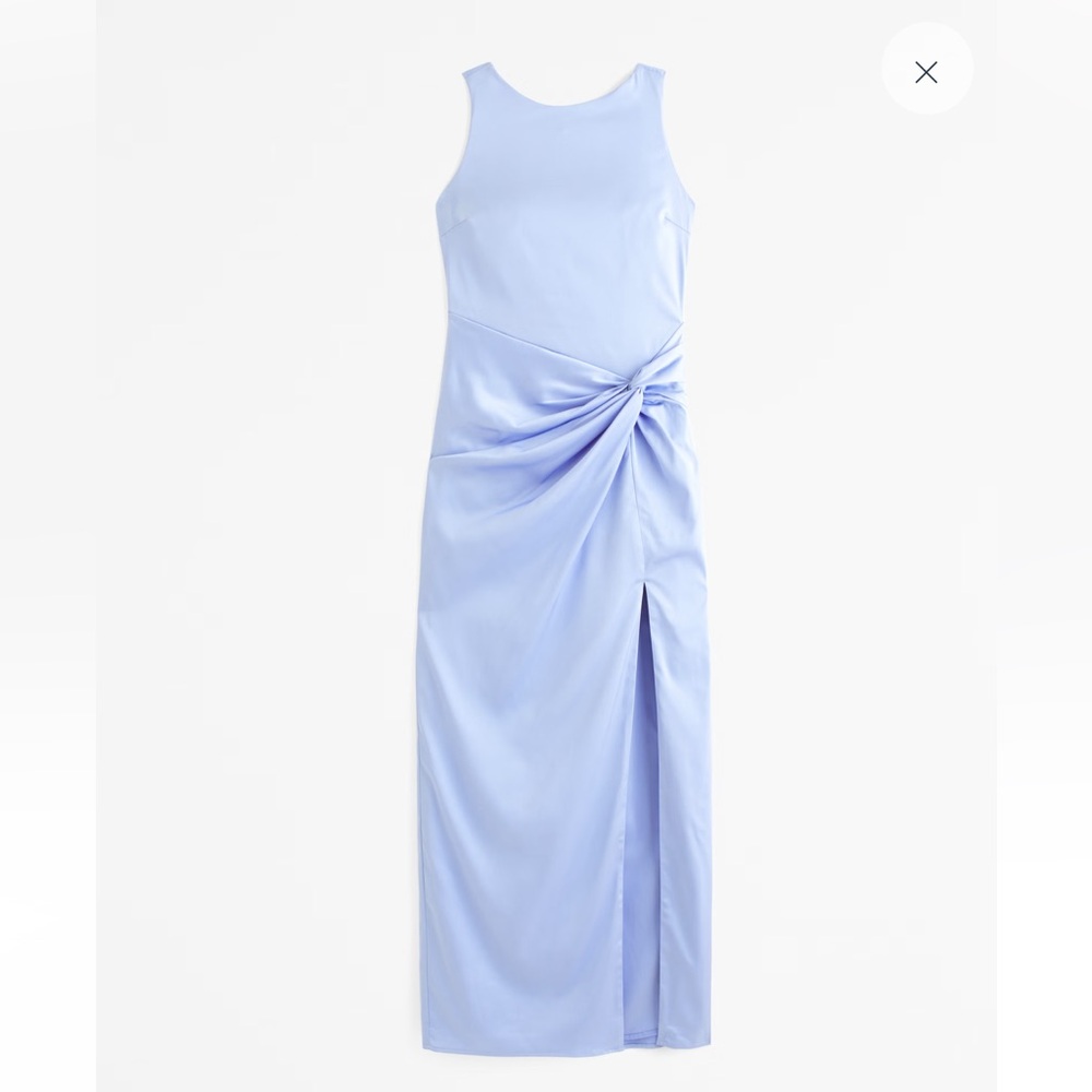 Abercrombie draped skirt maxi dress
